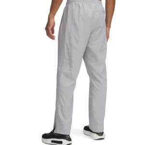 Under Armour Rival Woven Παντελόνι Φόρμας Γυαλιστερό με Λάστιχο Mod Gray / White