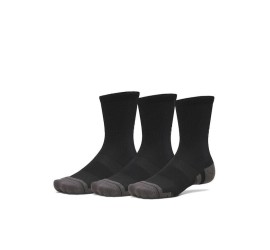 Under Armour Αθλητικές Κάλτσες Μαύρες 3 Ζεύγη