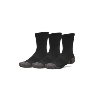 Under Armour Αθλητικές Κάλτσες Μαύρες 3 Ζεύγη