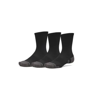 Under Armour Αθλητικές Κάλτσες Μαύρες 3 Ζεύγη