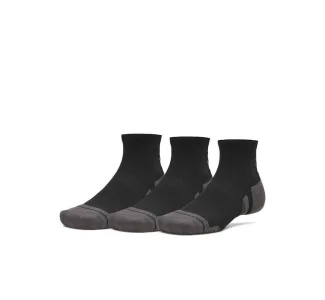 Under Armour Running Κάλτσες Μαύρες 3 Ζεύγη