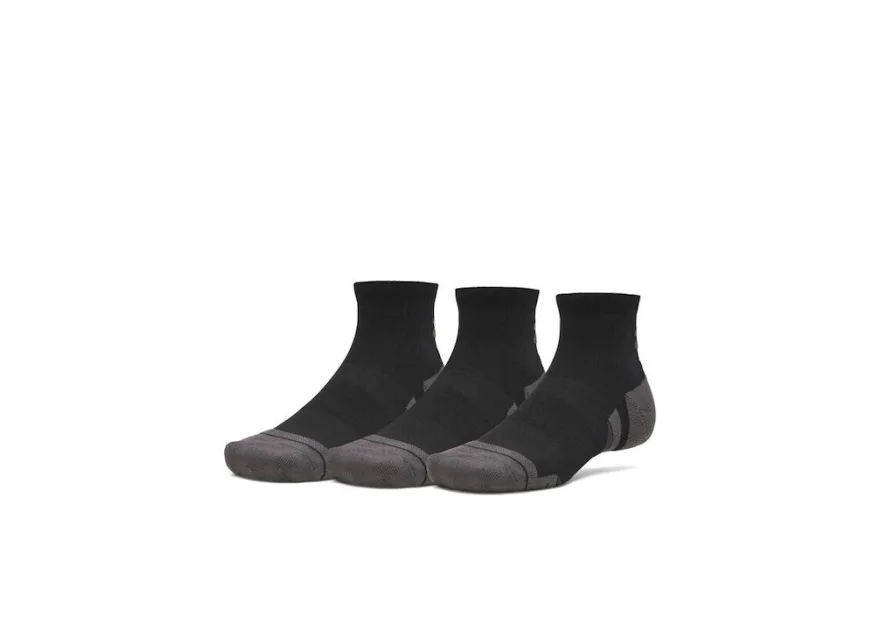 Under Armour Running Κάλτσες Μαύρες 3 Ζεύγη