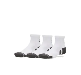 Under Armour Running Κάλτσες Λευκές 3 Ζεύγη
