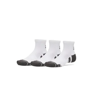 Under Armour Running Κάλτσες Λευκές 3 Ζεύγη