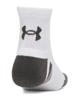 Under Armour Running Κάλτσες Λευκές 3 Ζεύγη