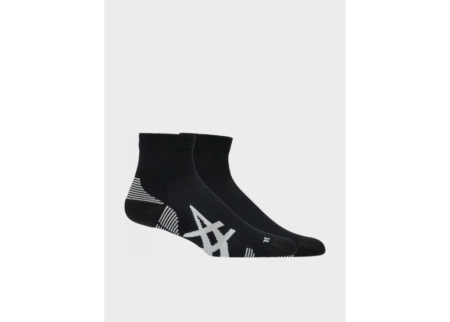 ASICS Cushion Running Κάλτσες Μαύρες 2 Ζεύγη