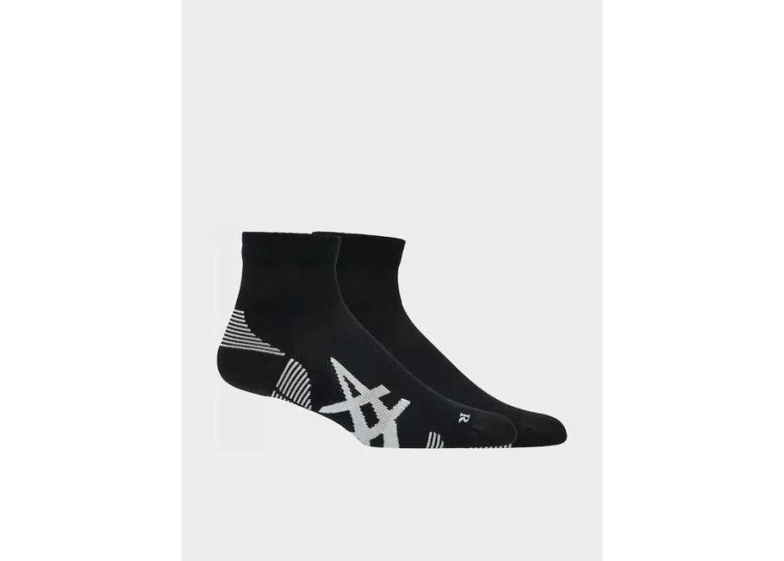 ASICS Cushion Running Κάλτσες Μαύρες 2 Ζεύγη
