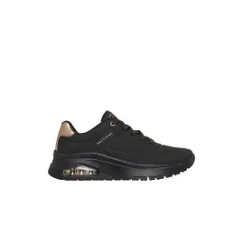 Skechers Uno Flex Γυναικεία Sneakers Μαύρο