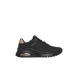 Skechers Uno Flex Γυναικεία Sneakers Μαύρο