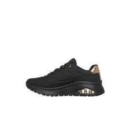 Skechers Uno Flex Γυναικεία Sneakers Μαύρο