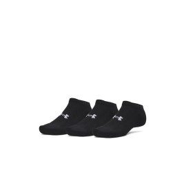 Under Armour Ua Performance Running Κάλτσες Μαύρες 3 Ζεύγη
