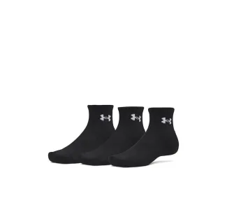 Under Armour Ua Performance Αθλητικές Κάλτσες Μαύρες 3 Ζεύγη