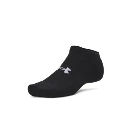 Under Armour Ua Performance Running Κάλτσες Μαύρες 3 Ζεύγη