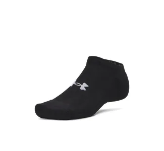 Under Armour Ua Performance Running Κάλτσες Μαύρες 3 Ζεύγη