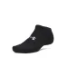 Under Armour Ua Performance Running Κάλτσες Μαύρες 3 Ζεύγη