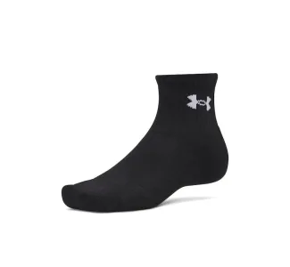 Under Armour Ua Performance Αθλητικές Κάλτσες Μαύρες 3 Ζεύγη