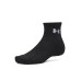 Under Armour Ua Performance Αθλητικές Κάλτσες Μαύρες 3 Ζεύγη
