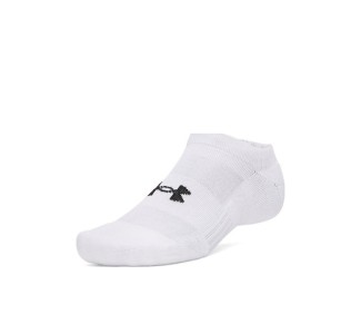 Under Armour Ua Performance Αθλητικές Κάλτσες Λευκές 3 Ζεύγη