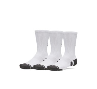 Under Armour Running Κάλτσες Λευκές 3 Ζεύγη