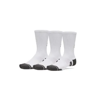 Under Armour Running Κάλτσες Λευκές 3 Ζεύγη
