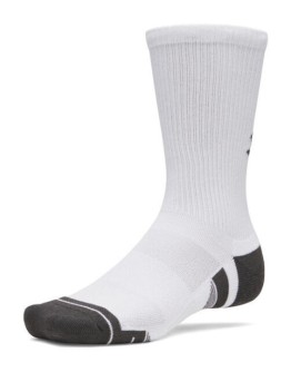 Under Armour Running Κάλτσες Λευκές 3 Ζεύγη