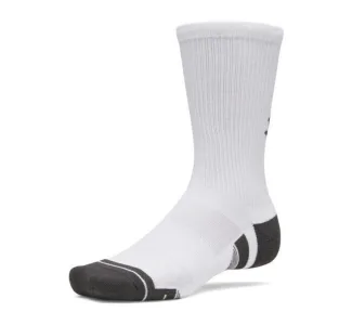 Under Armour Running Κάλτσες Λευκές 3 Ζεύγη