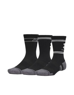 Under Armour Running Κάλτσες Μαύρες 3 Ζεύγη