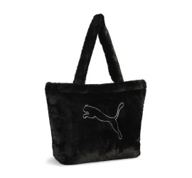 PUMA Up Fur Γυναικεία Τσάντα Shopper Ώμου Μαύρη