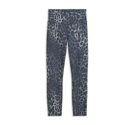 Puma Tight Training Γυναικείο Cropped Κολάν Μωβ