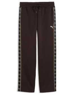 PUMA Ess Elevated Παντελόνι Φόρμας Καφέ
