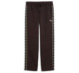 PUMA Ess Elevated Παντελόνι Φόρμας Καφέ