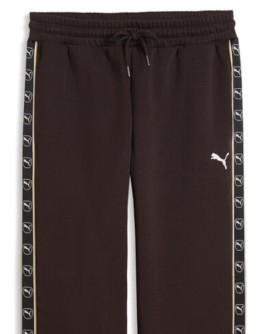 PUMA Ess Elevated Παντελόνι Φόρμας Καφέ