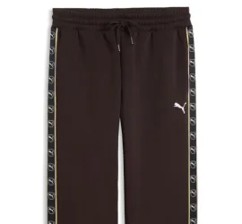 PUMA Ess Elevated Παντελόνι Φόρμας Καφέ