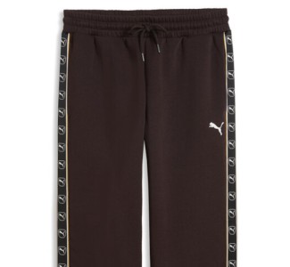 PUMA Ess Elevated Παντελόνι Φόρμας Καφέ