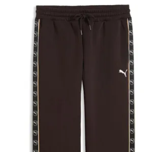 PUMA Ess Elevated Παντελόνι Φόρμας Καφέ
