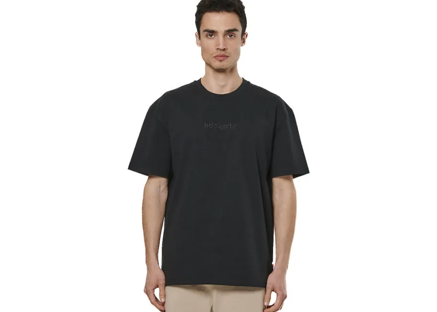 Body Action T-shirt Μαύρο