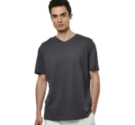 Body Action Μπλούζα Κοντομάνικη Graphite Grey