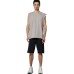 Body Action T-shirt Clouds Grey