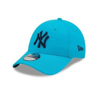 NEW ERA - New York Yankees MLB League Essential Teal 9FORTY Strapback Cap 