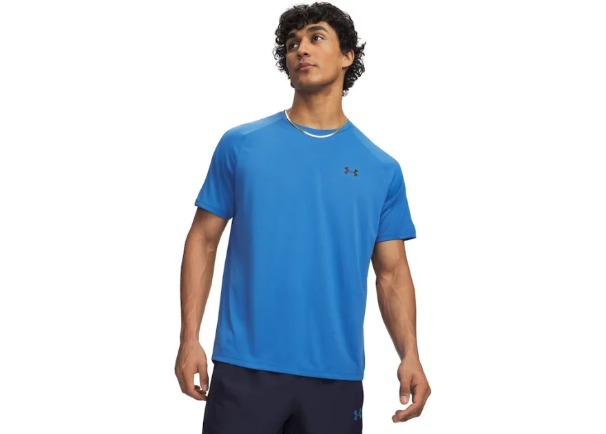 Under Armour Αθλητικό T-shirt Μπλε