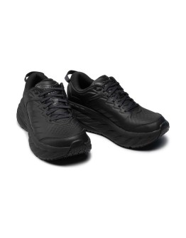 HOKA Bondi SR Ανδρικά Αθλητικά Παπούτσια Running Μαύρα