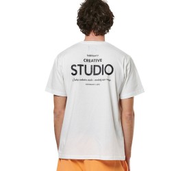 Body Action Αθλητικό T-shirt Εκρου