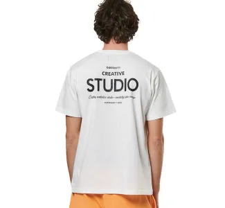 Body Action Αθλητικό T-shirt Εκρου