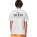 Body Action Αθλητικό T-shirt Εκρου