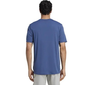 Adidas Ess Αθλητικό T-shirt Navy Μπλε