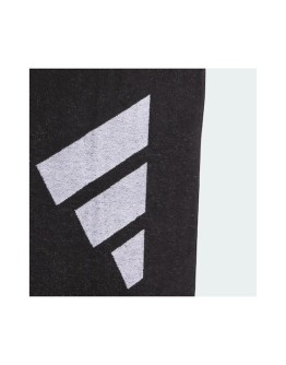 Adidas Πετσέτα Γυμναστηρίου Βαμβακερή Μαύρη