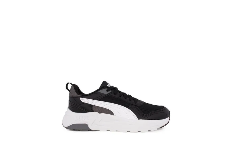 PUMA Trinity 2 Lt Jr Αθλητικά Παιδικά Παπούτσια Running με Κορδόνια Μαύρα