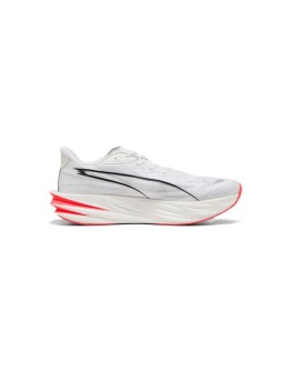 PUMA Deviate Ανδρικά Αθλητικά Παπούτσια Running White / Ultra Red / Silver
