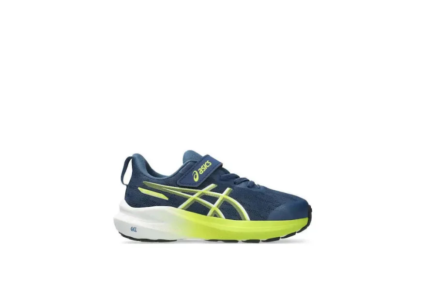 ASICS Gt-1000 Αθλητικά Παιδικά Παπούτσια Running με Σκρατς Μπλε