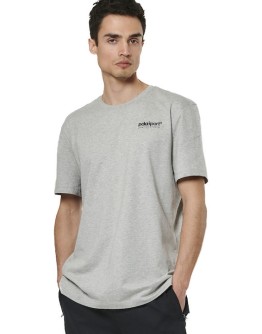 Body Action Creative T-shirt Ανοιχτό Γκρι